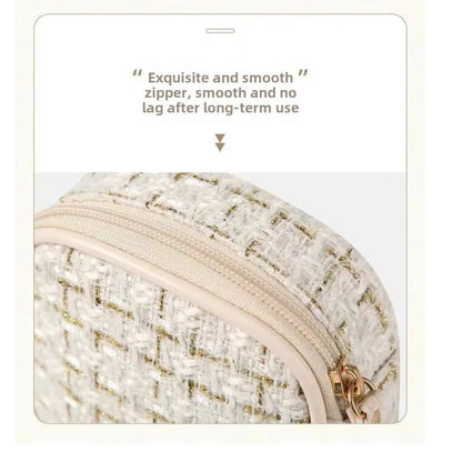 Pochette Cosmétiques de Luxe Légère | Organisateur de Voyage Compact et Élégant - Beautybienetre.