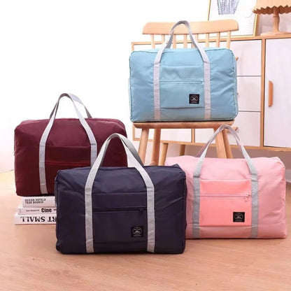 Sac de Voyage Pliable en Nylon – Grande Capacité - Beautybienetre.