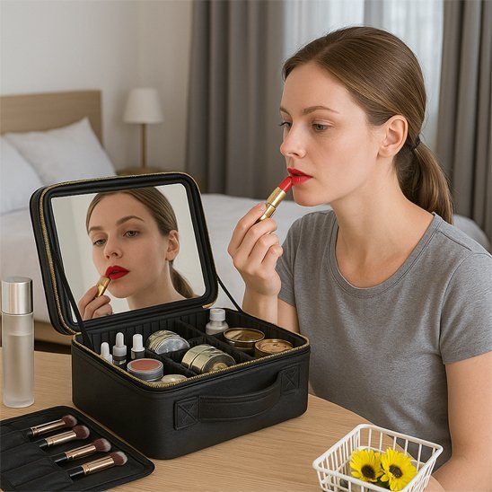 Trousse maquillage | Élégance - Beautybienetre.